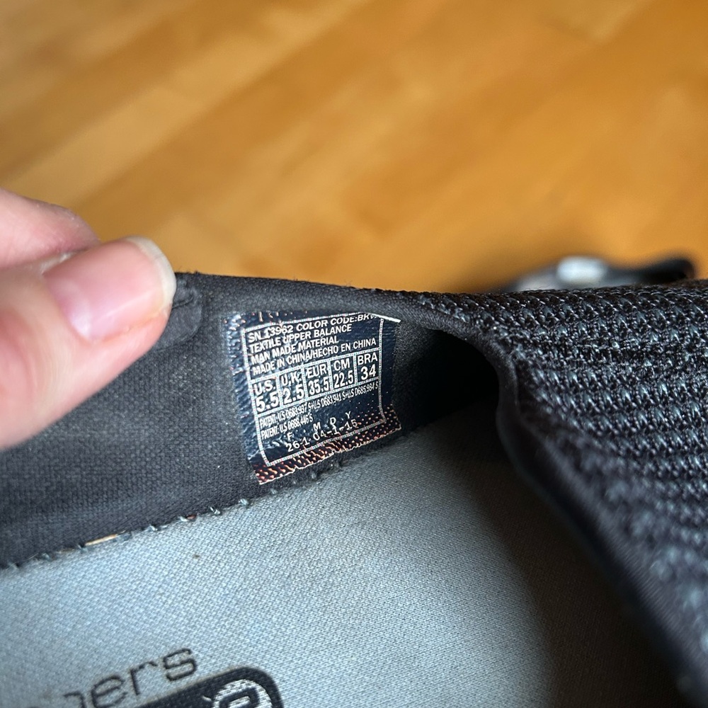 Skechers Women’s Black Slip-On Skechers - Picture 4 of 4